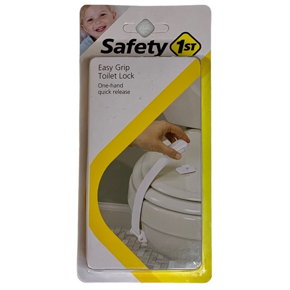 Bath Nwt Easy Grip Toilet Lock Child Safety Child Proofing